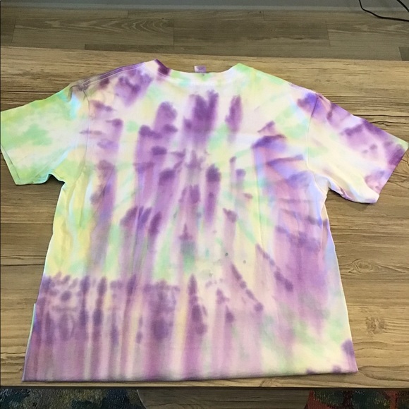 Vintage Tye-Dye DKNY Logo Tshirt - Picture 6 of 9